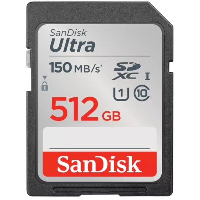 Sandisk SDXC Ultra 512GB...