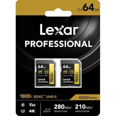 Lexar SD Pro Gold UHS-II...