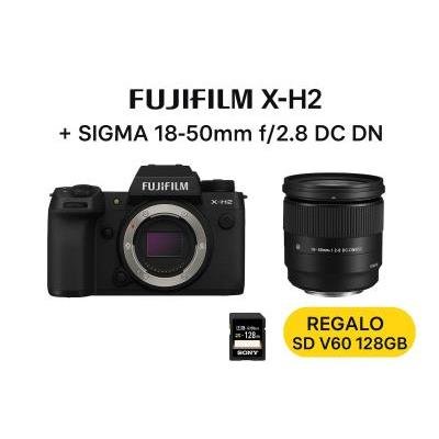 Fujifilm X-H2 Black+Sigma...