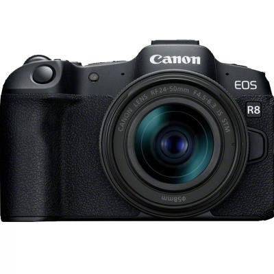 Canon Eos R8 + RF 24-50 IS...