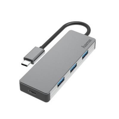 Hama Hub PC usb-c 4 puertos...