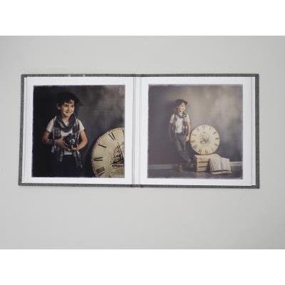 Desplegable 20x20 Lino Gris...
