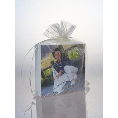 Bolsa de Organza Beige...
