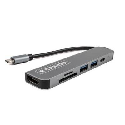 Hub Caruba 6 en 1 USB-C...