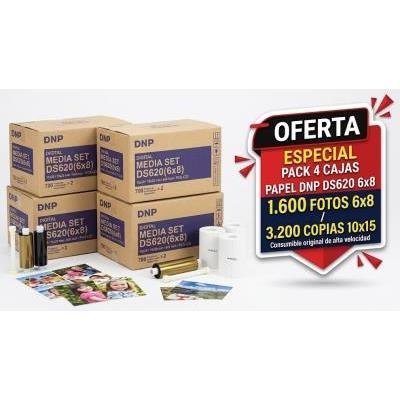Pack 4 Cajas Papel DNP...